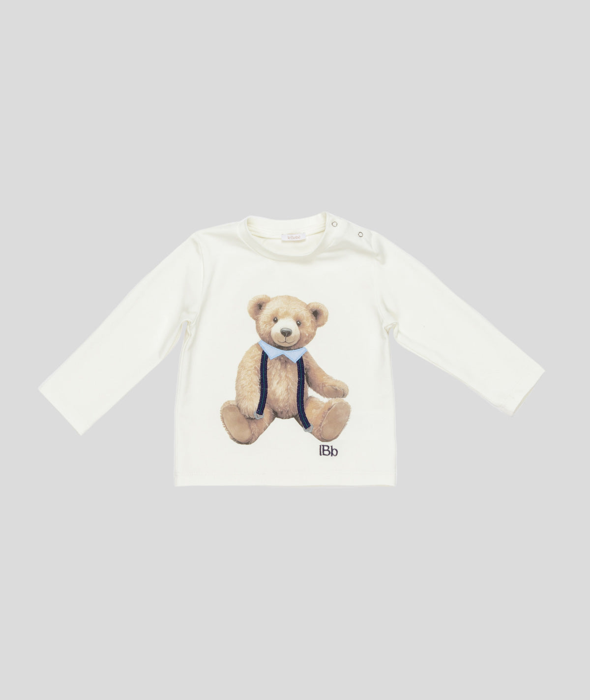T-SHIRT NEONATO CON ORSETTO LE BEBE'