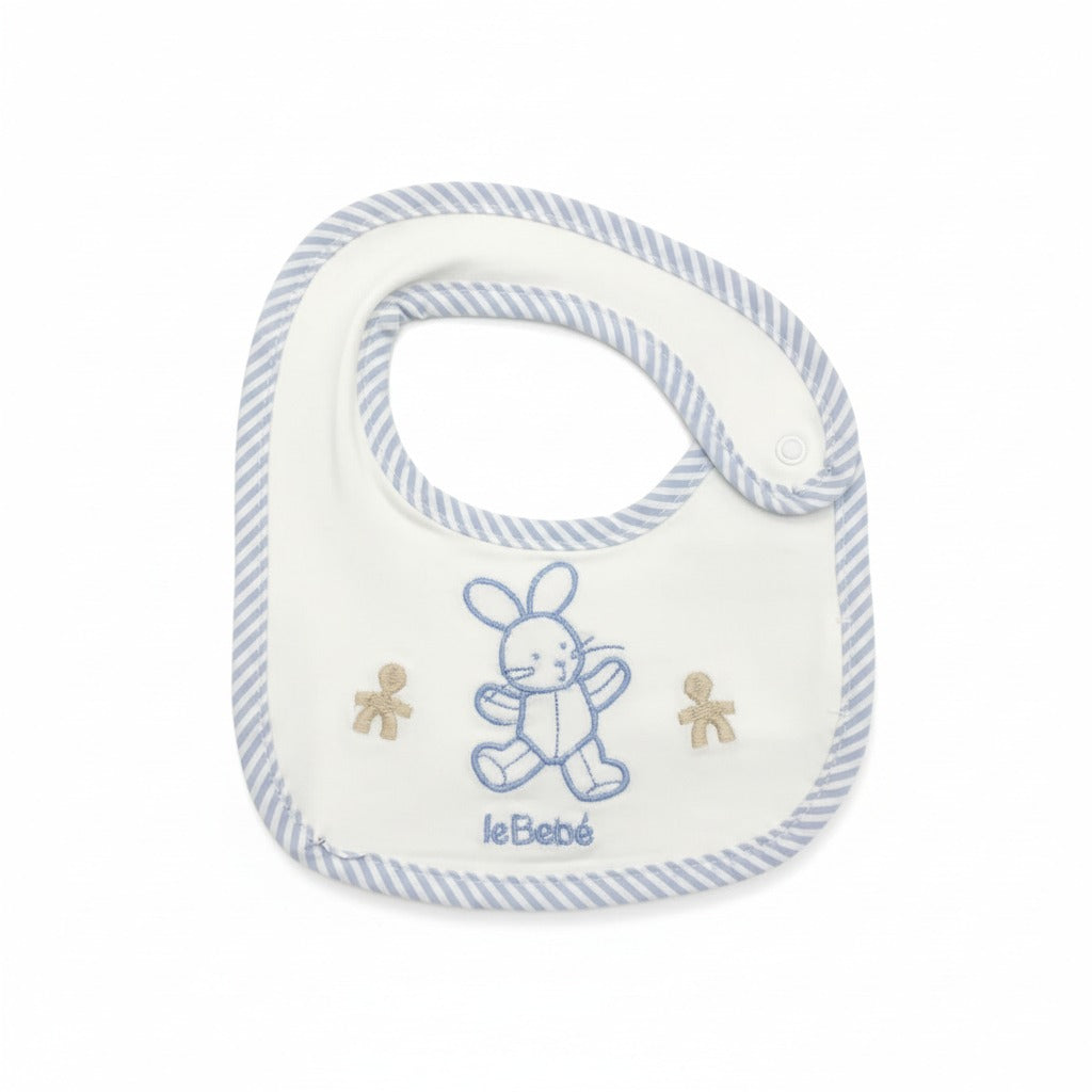 BAVETTA NEONATO CONIGLIETTO LE BEBE'