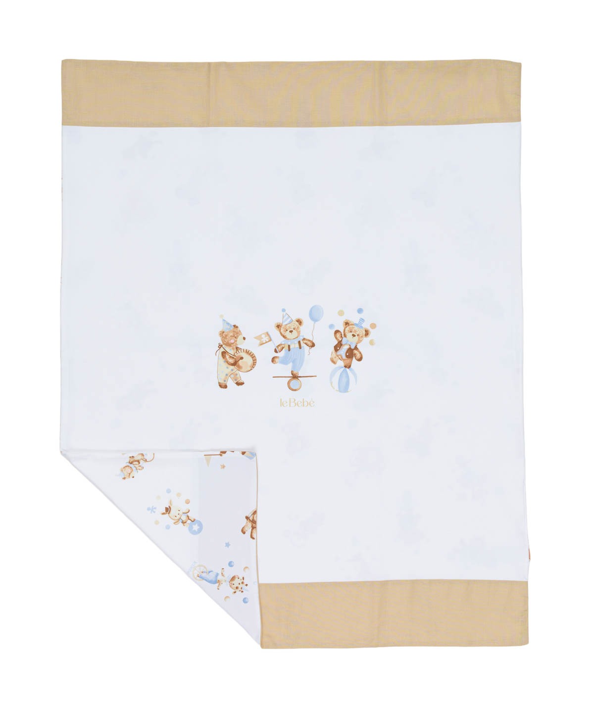 COPERTA NEONATO ORSETTI LE BEBE'