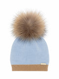 CAPPELLINO NEONATO CON PONPON LE BEBE'