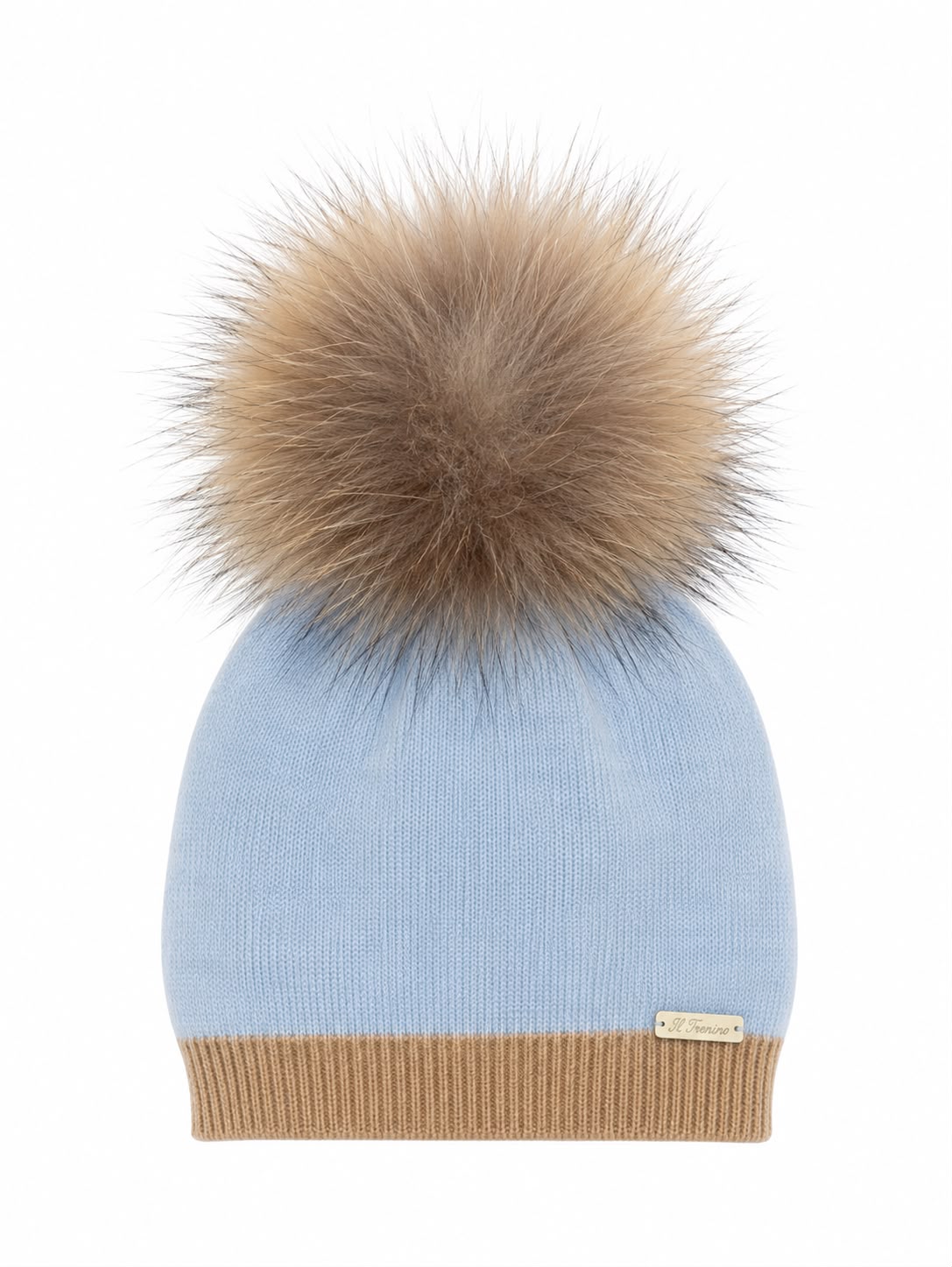 CAPPELLINO NEONATO CON PONPON LE BEBE'