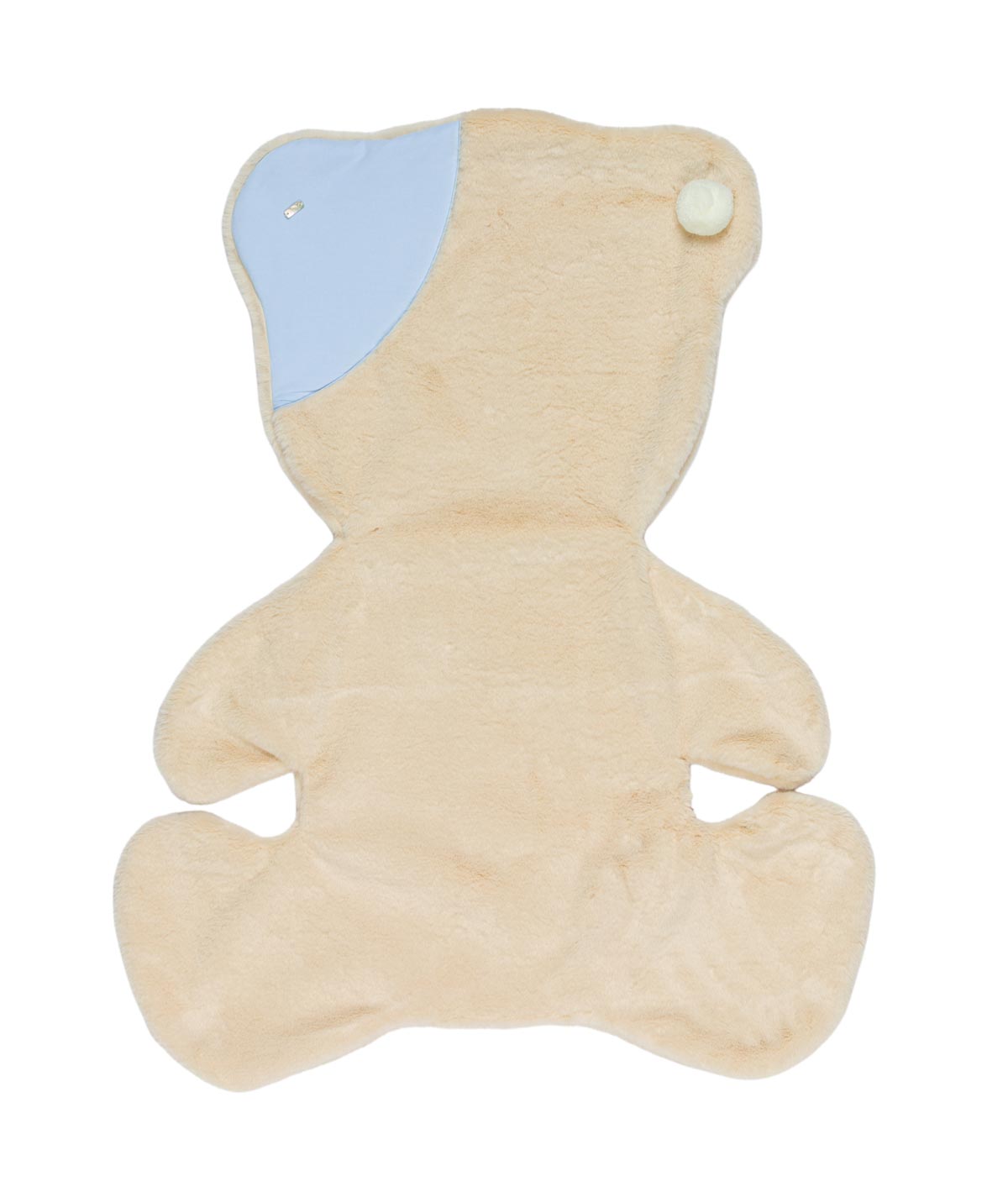 COPERTINA EFFETTO PELLICCIA A FORMA DI ORSETTO LE BEBE'