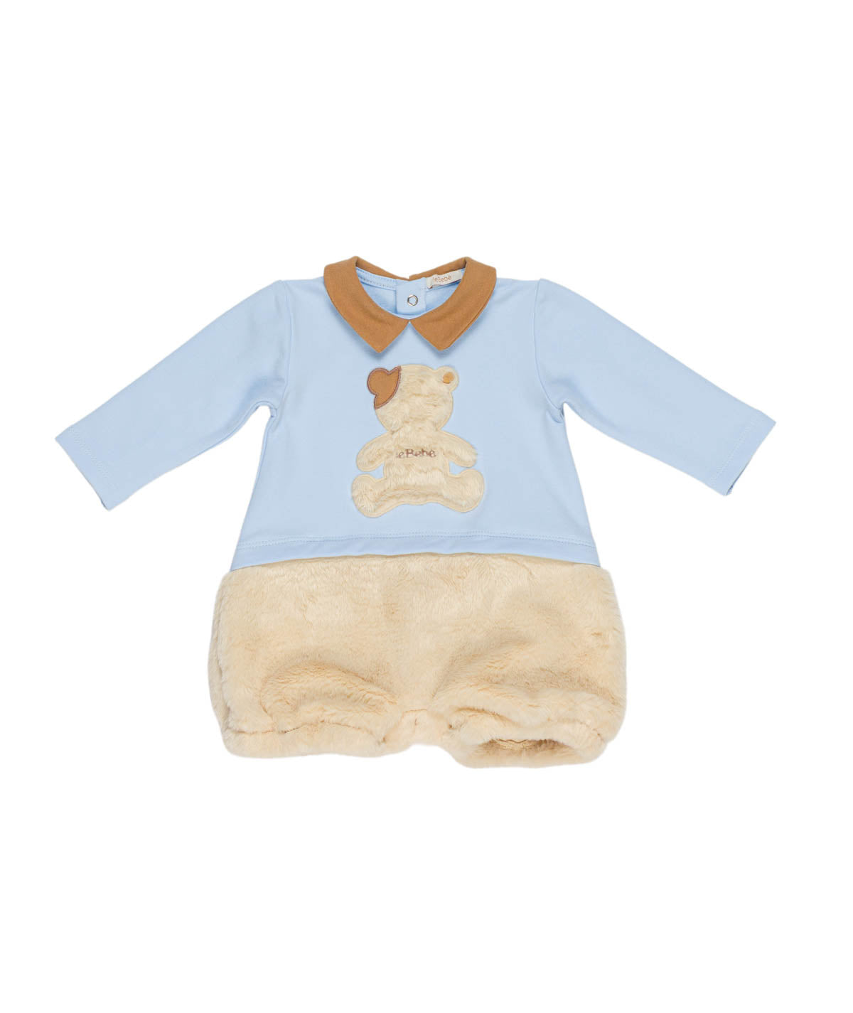 PAGLIACCETTO IN CALDO COTONE CON ORSETTO LE BEBE'