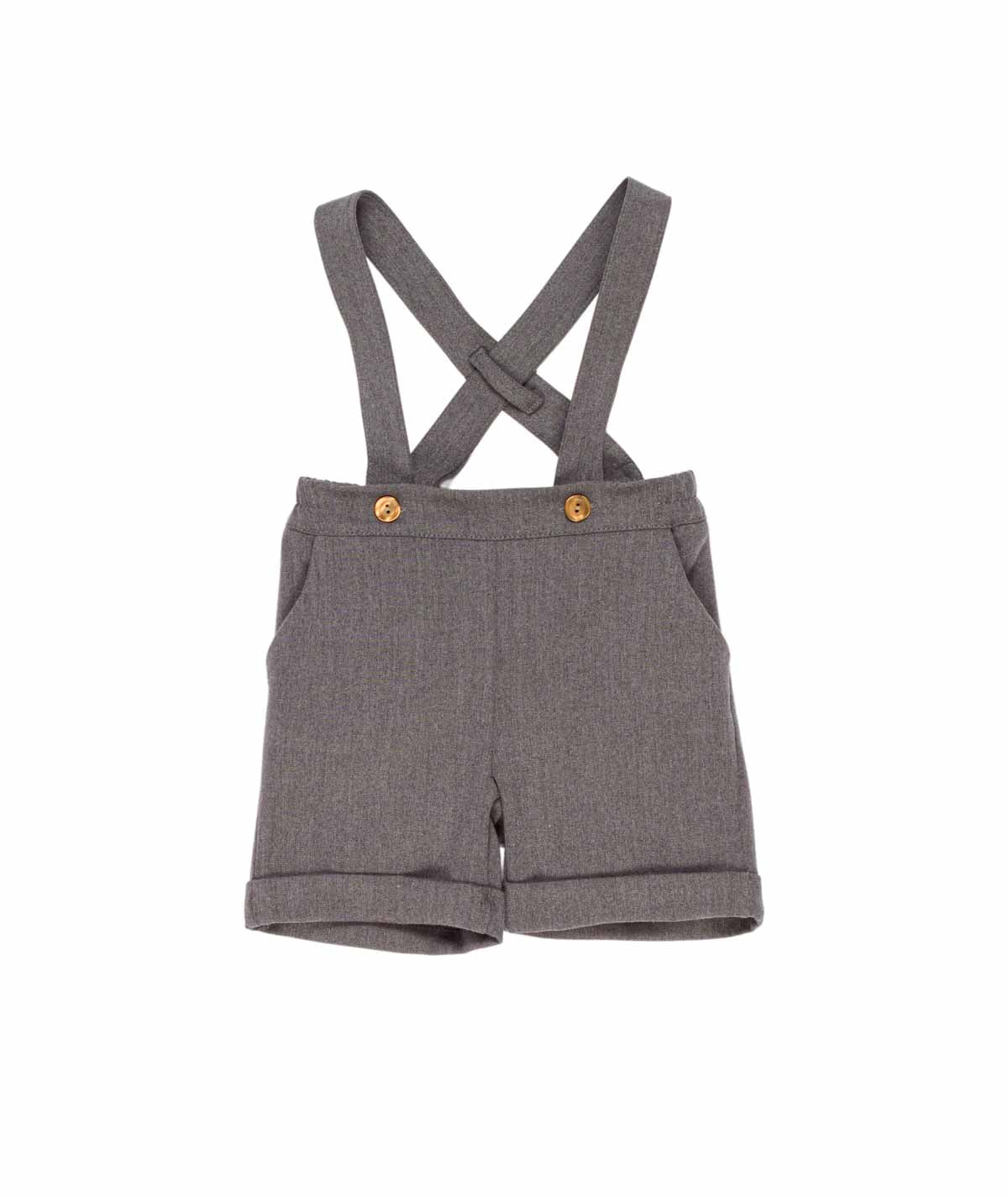 BERMUDA CON BRERELLE NEONATO LE BEBE'