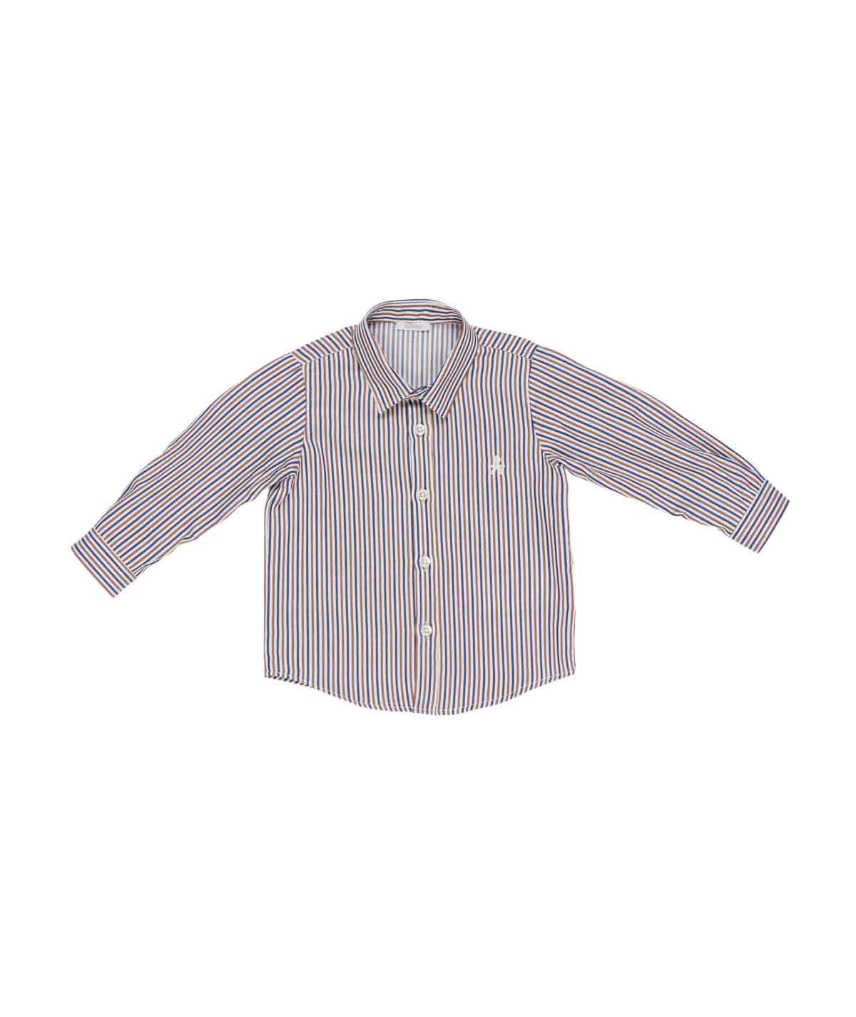 CAMICIA NEONATO A RIGHE LE BEBE'