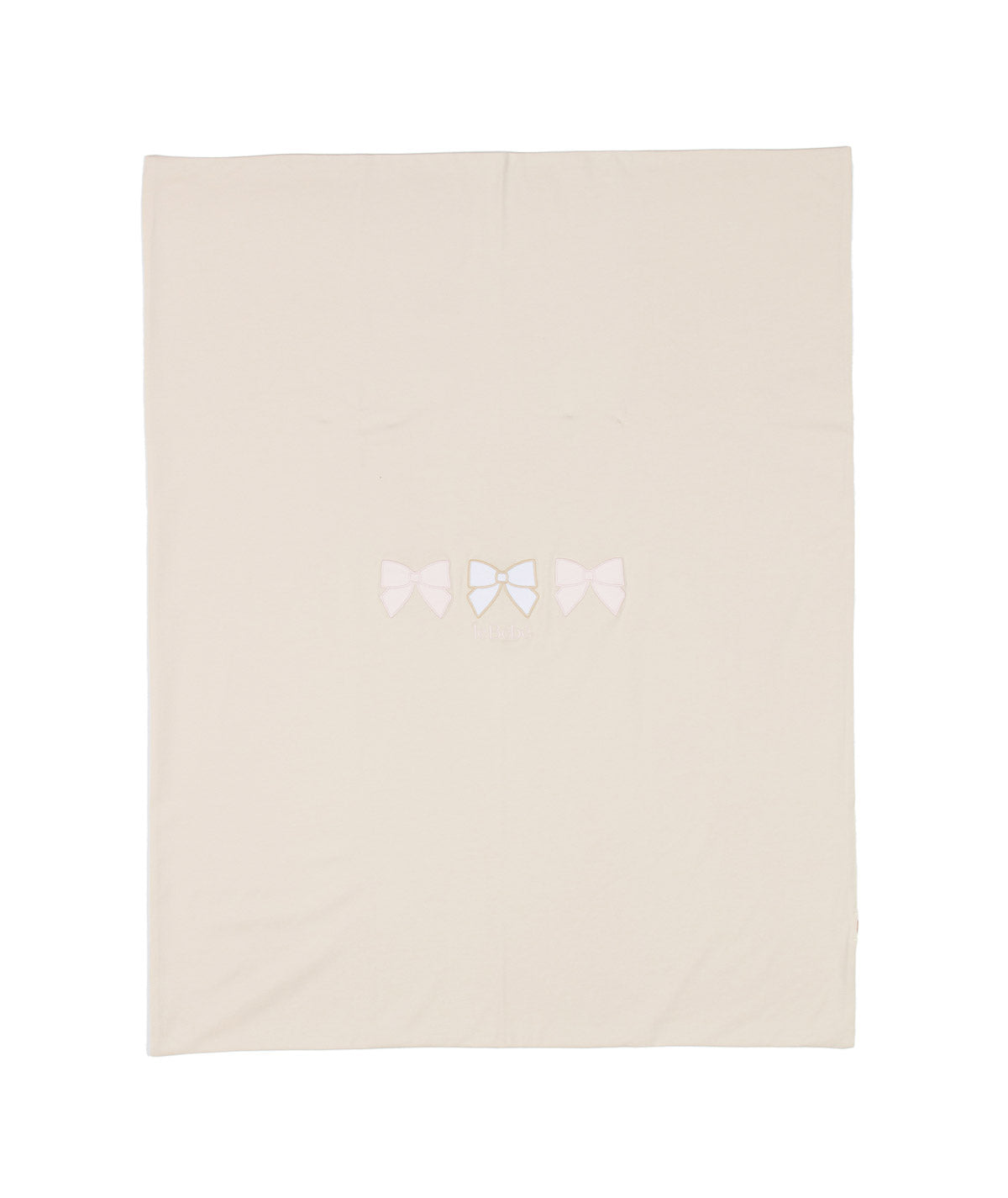 COPERTA NEONATA CON FIOCCHETTI LE BEBE'
