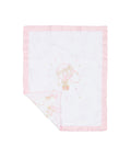 COPERTA NEONATA CON ORSETTO MONGOLFIERA LE BEBE'