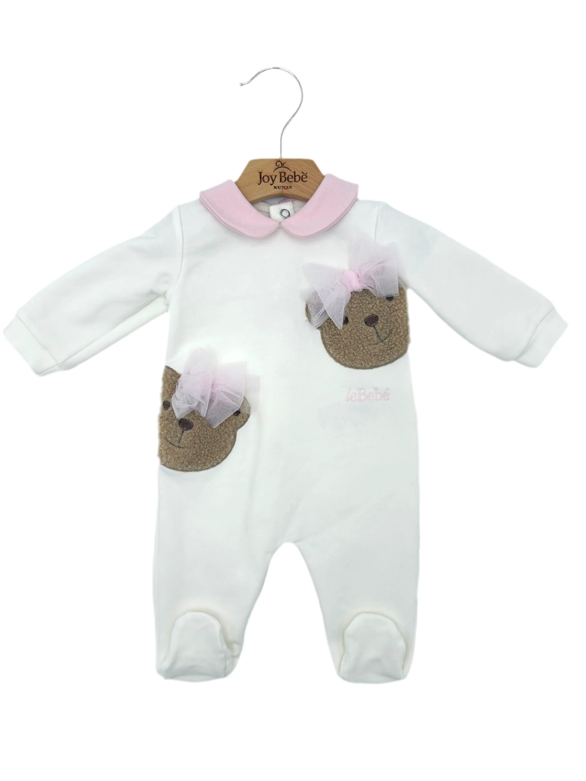 TUTINA NEONATA CON STAMPA ORSETTI LE BEBE'