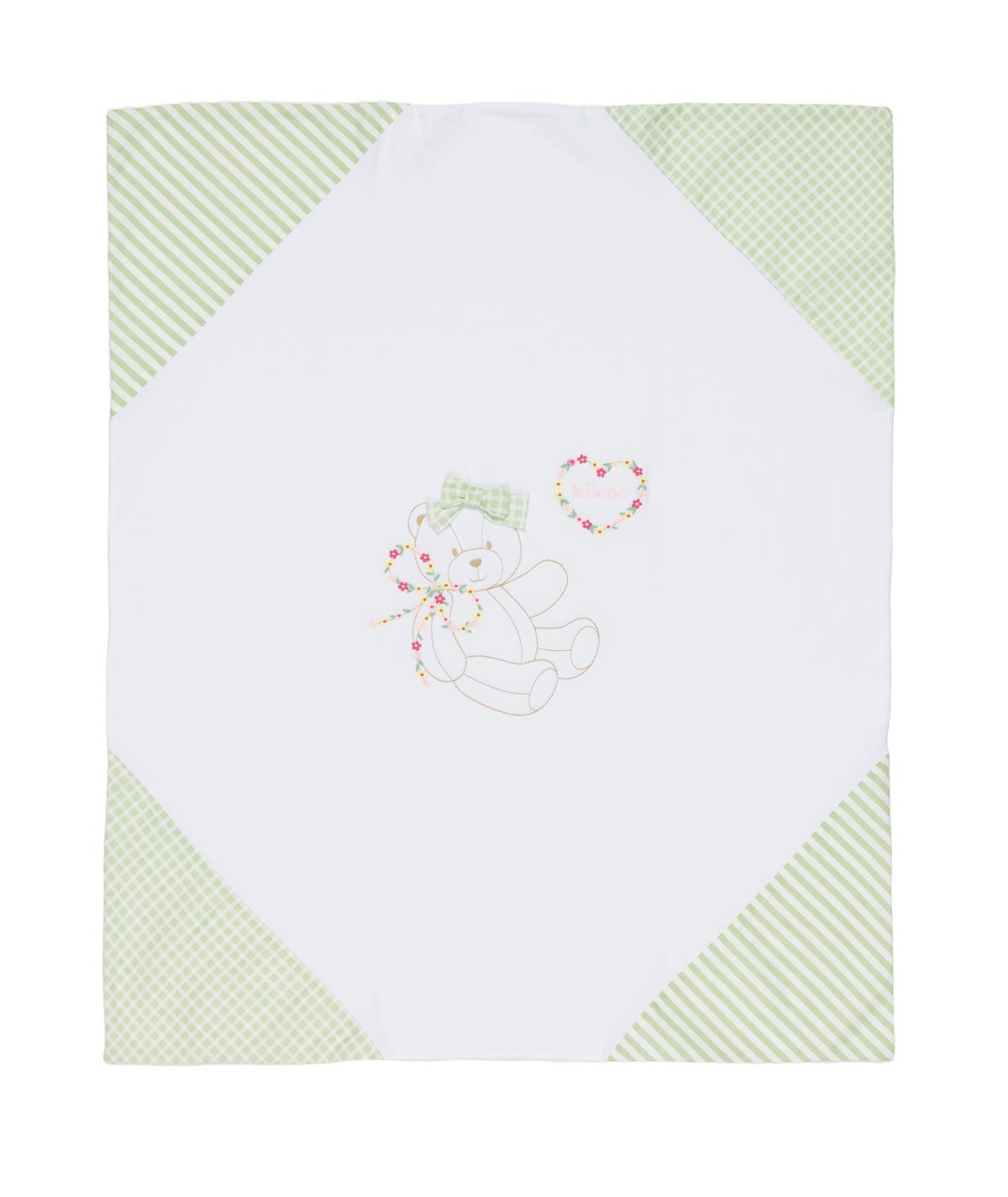 COPERTA NEONATO ORSETTO LE BEBE'