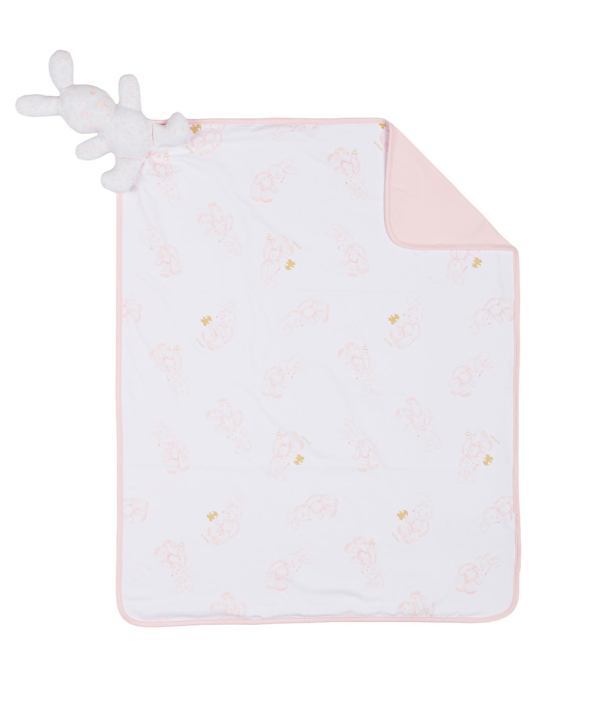 COPERTA NEONATA CONIGLIETTA LE BEBE'