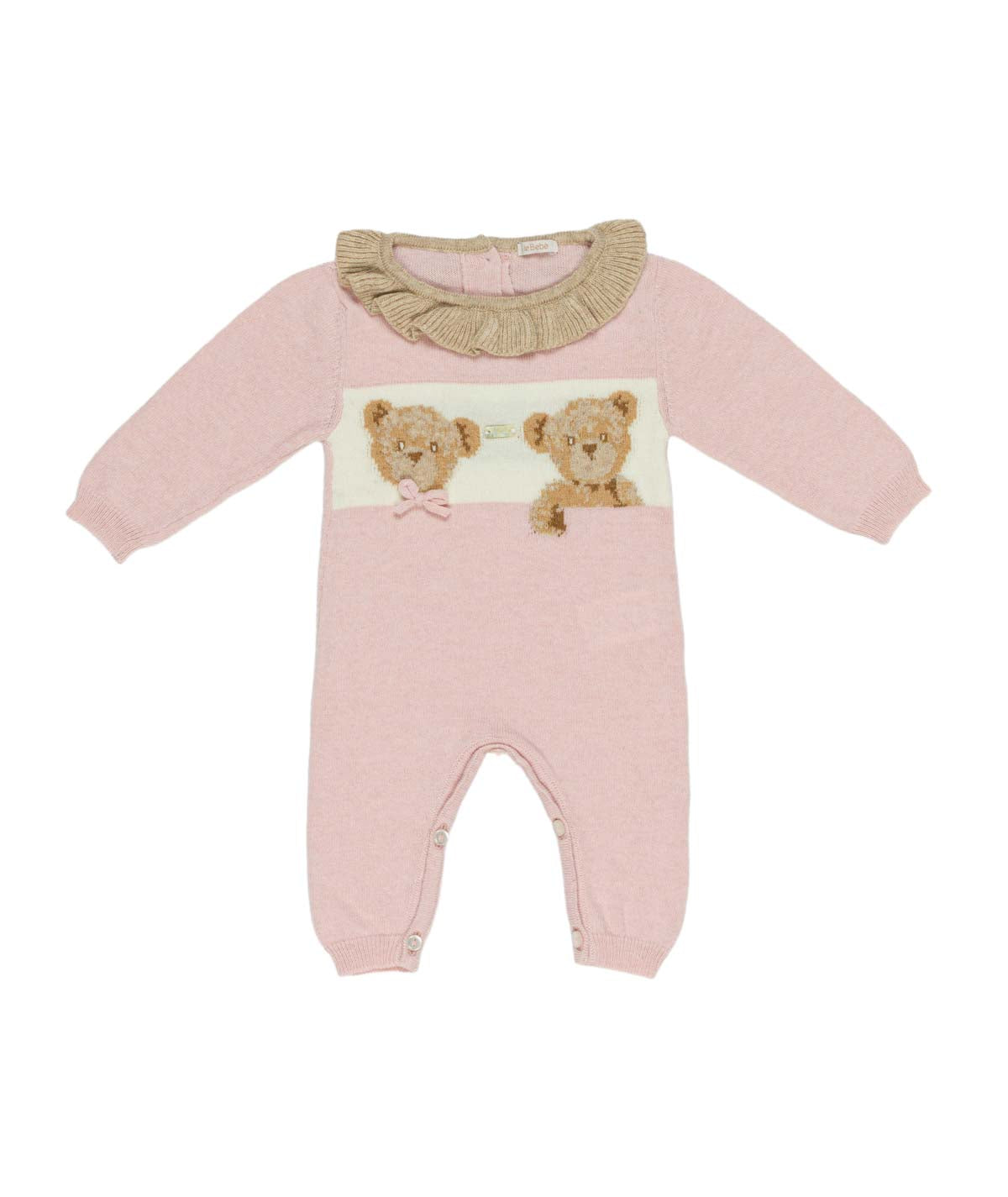 TUTINA NEONATA IN LANA ORSETTI LE BEBE'