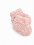 BABBUCCE NEONATA IN MAGLIA LE BEBE'