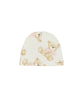CAPPELLINO IN CALDO COTONE CON ORSETTI LE BEBE'