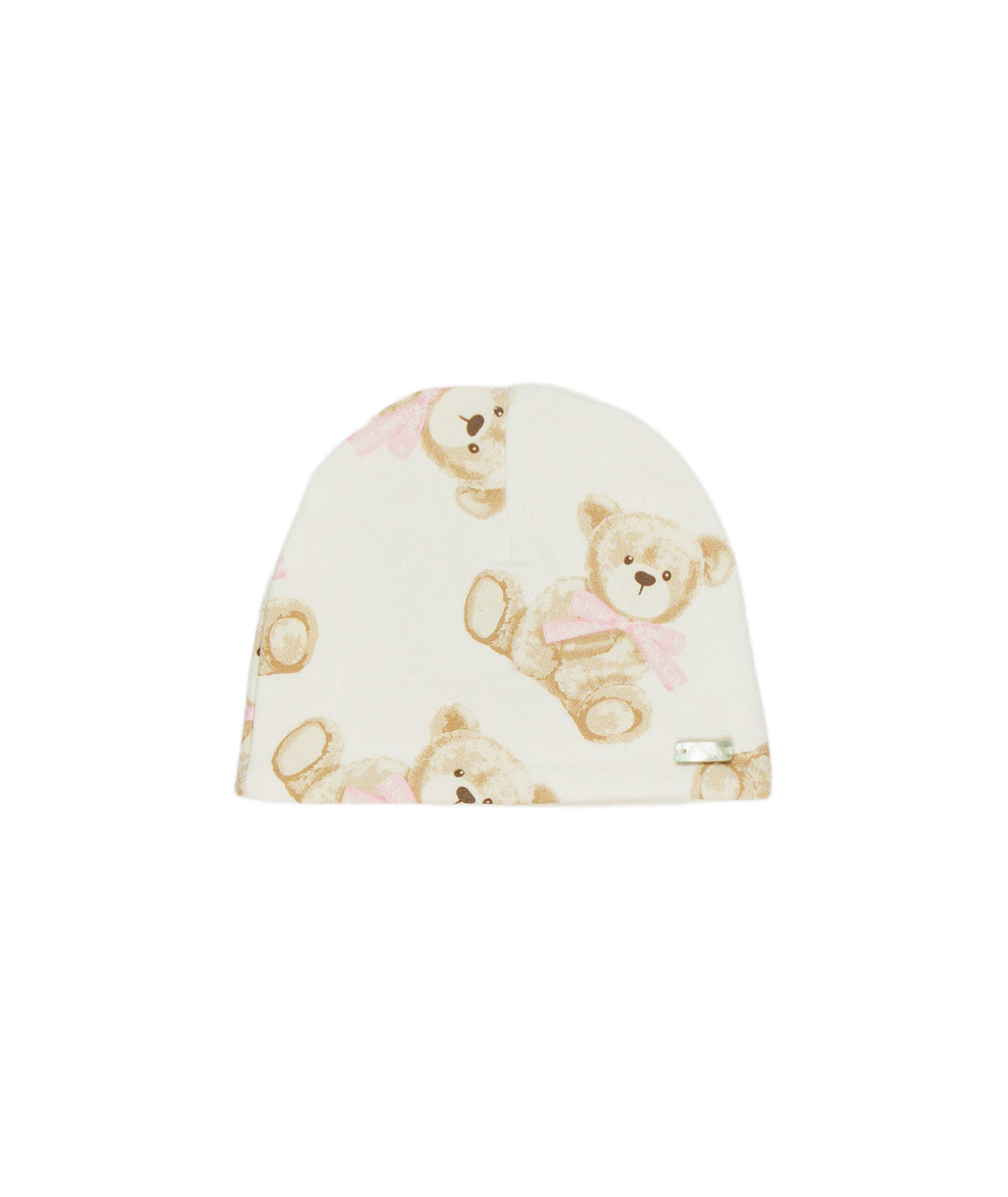 CAPPELLINO IN CALDO COTONE CON ORSETTI LE BEBE'