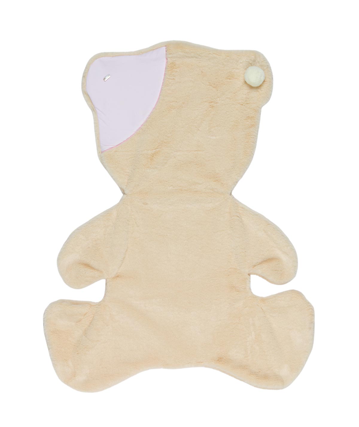 COPERTINA EFFETTO PELLICCIA A FORMA DI ORSETTO LE BEBE'