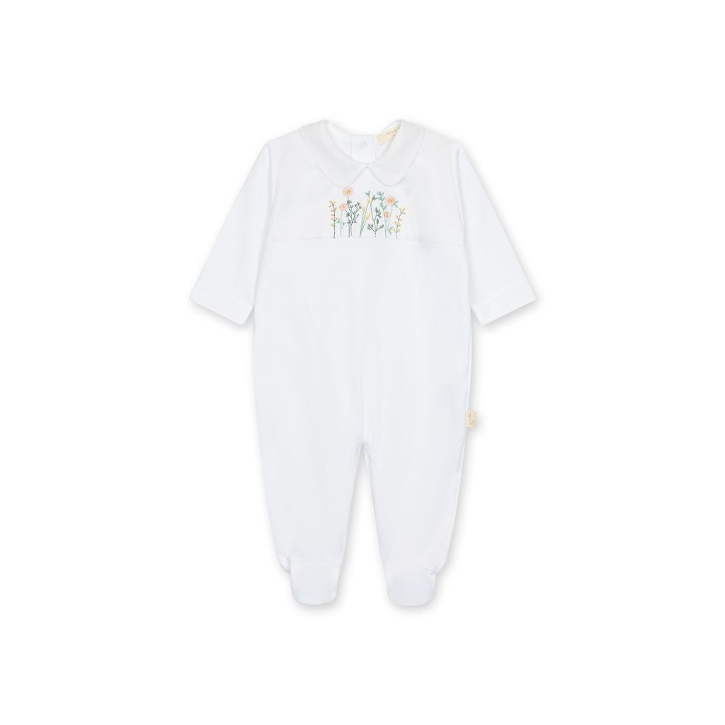 TUTINA IN COTONE E LINO FIORI BABY GI