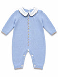 TUTINA IN MAGLIA CON ELEGANTI RIFINITURE LA SARTORIA DEI PICCOLI
