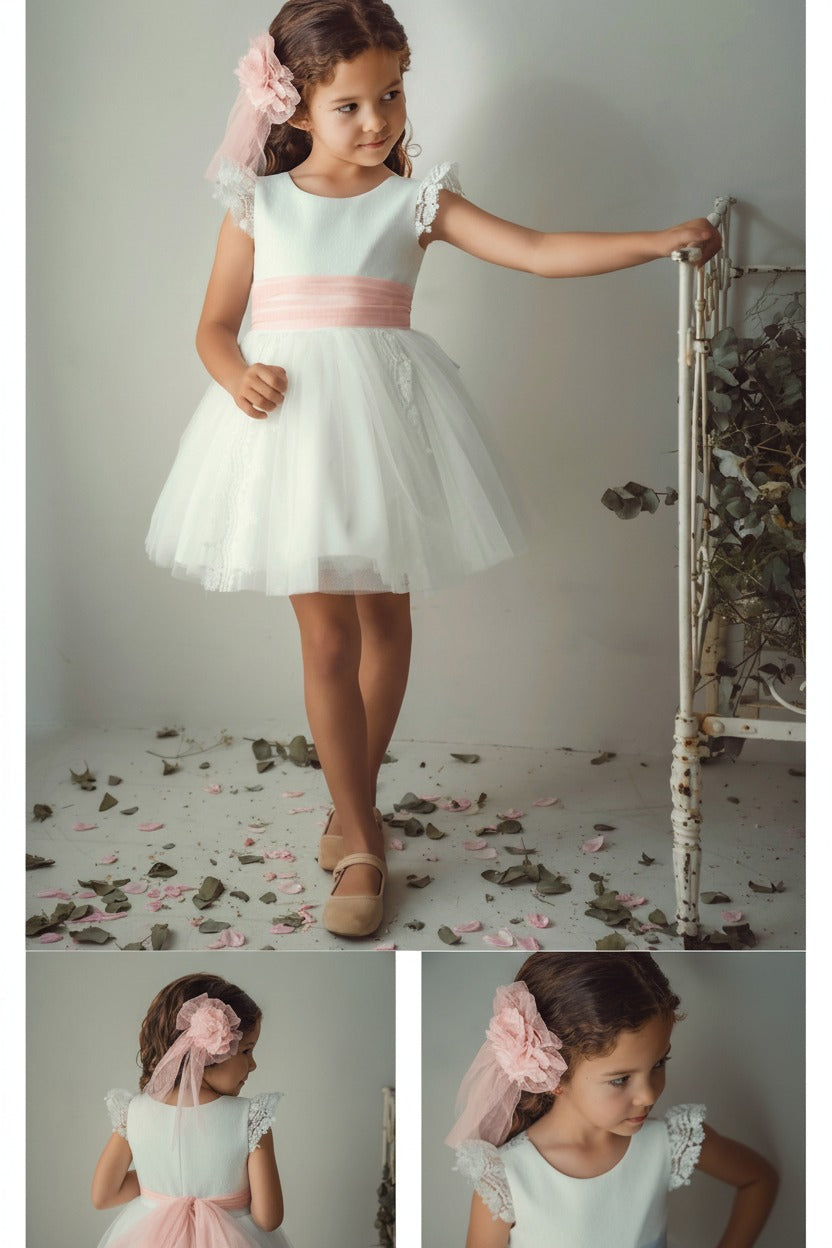 ABITINO CERIMONIALE CON RICAMO MARLA