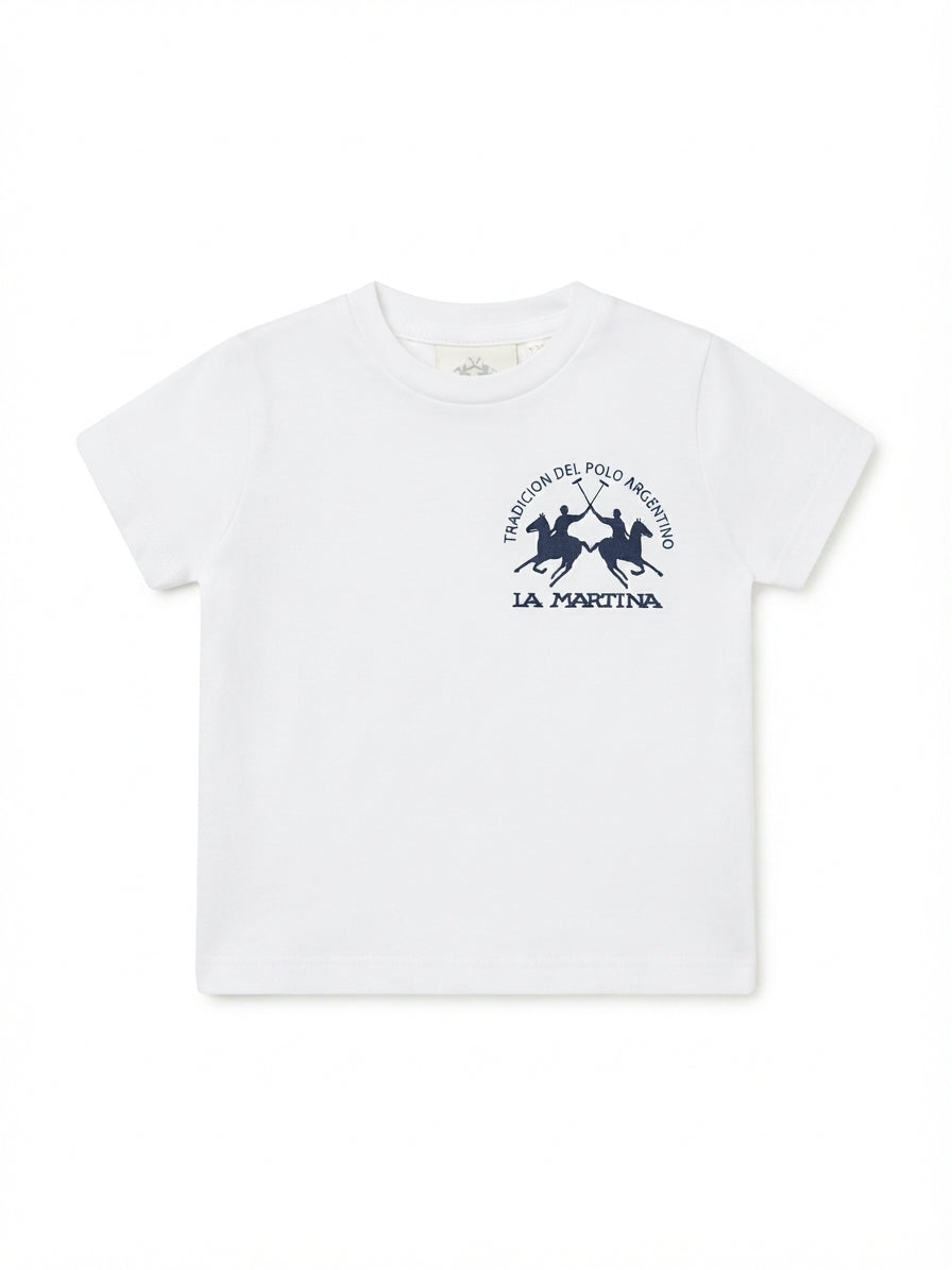 T-SHIRT CON LOGO LA MARTINA