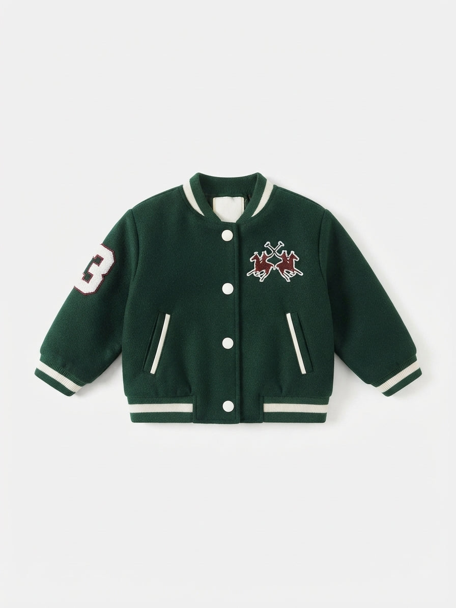 GIACCA BOMBER STILLE COLLEGE LA MARTINA