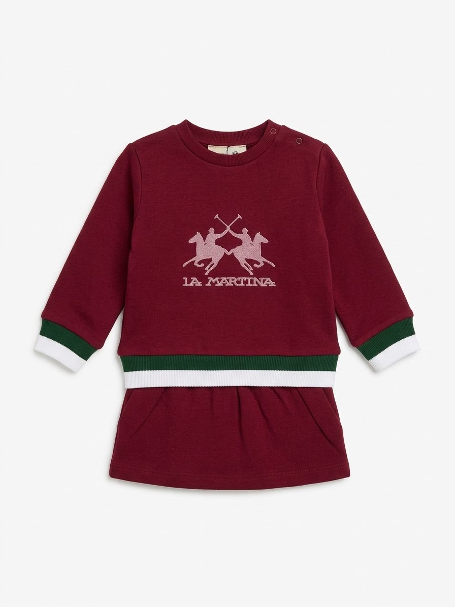 VESTITO IN FELPA BAMBINA LA MARTINA