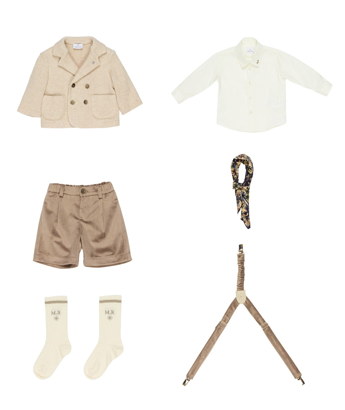 SET CERIMONIA NEWBORN SARTORIALE - MANUEL RITZ
