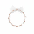 CERCHIETTO IN TULLE CON FIORI MARLA