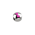 CURSORE ARGENTO LETTERA I 925 Rosa