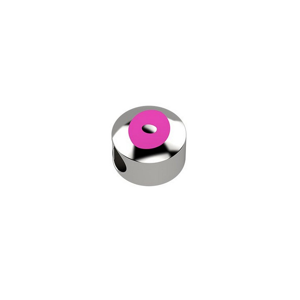 CURSORE ARGENTO LETTERA O 925 Rosa