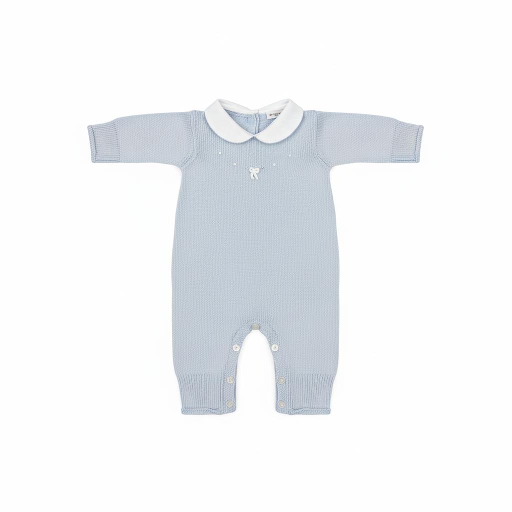 TUTINA IN MAGLIA ESTIVA CON FIOCCHETTO SCALDACUORE