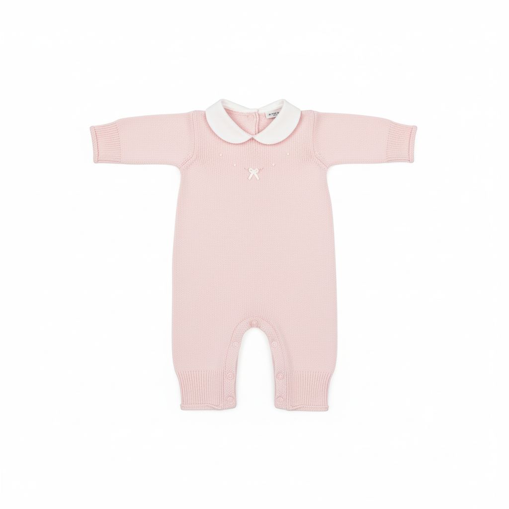 TUTINA IN MAGLIA ESTIVA CON FIOCCHETTO SCALDACUORE