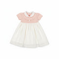 ABITO IN MAGLIA SMOCK CON FIOCCO SCALDACUORE
