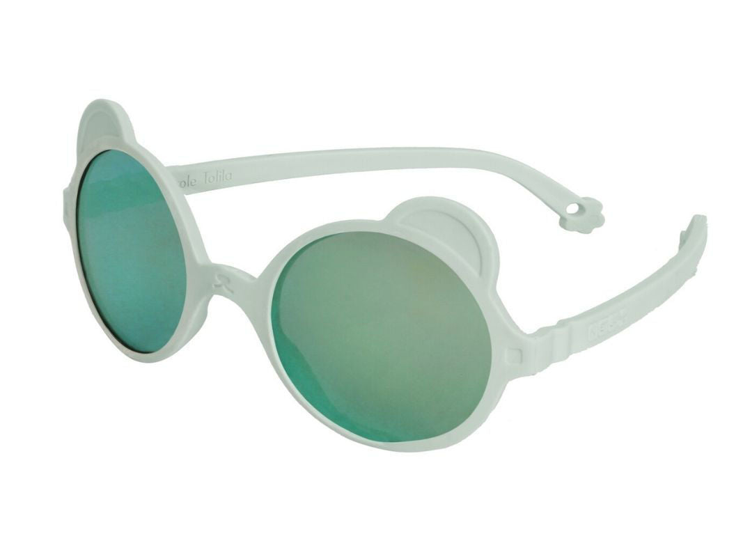 OCCHIALI DA SOLE PER BAMBINI OURSON 2-4 ANNI KI ET LA Almond green