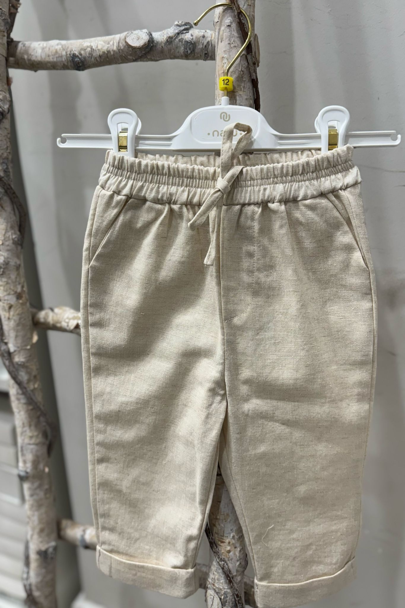 PANTALONE IN LINO NALU'