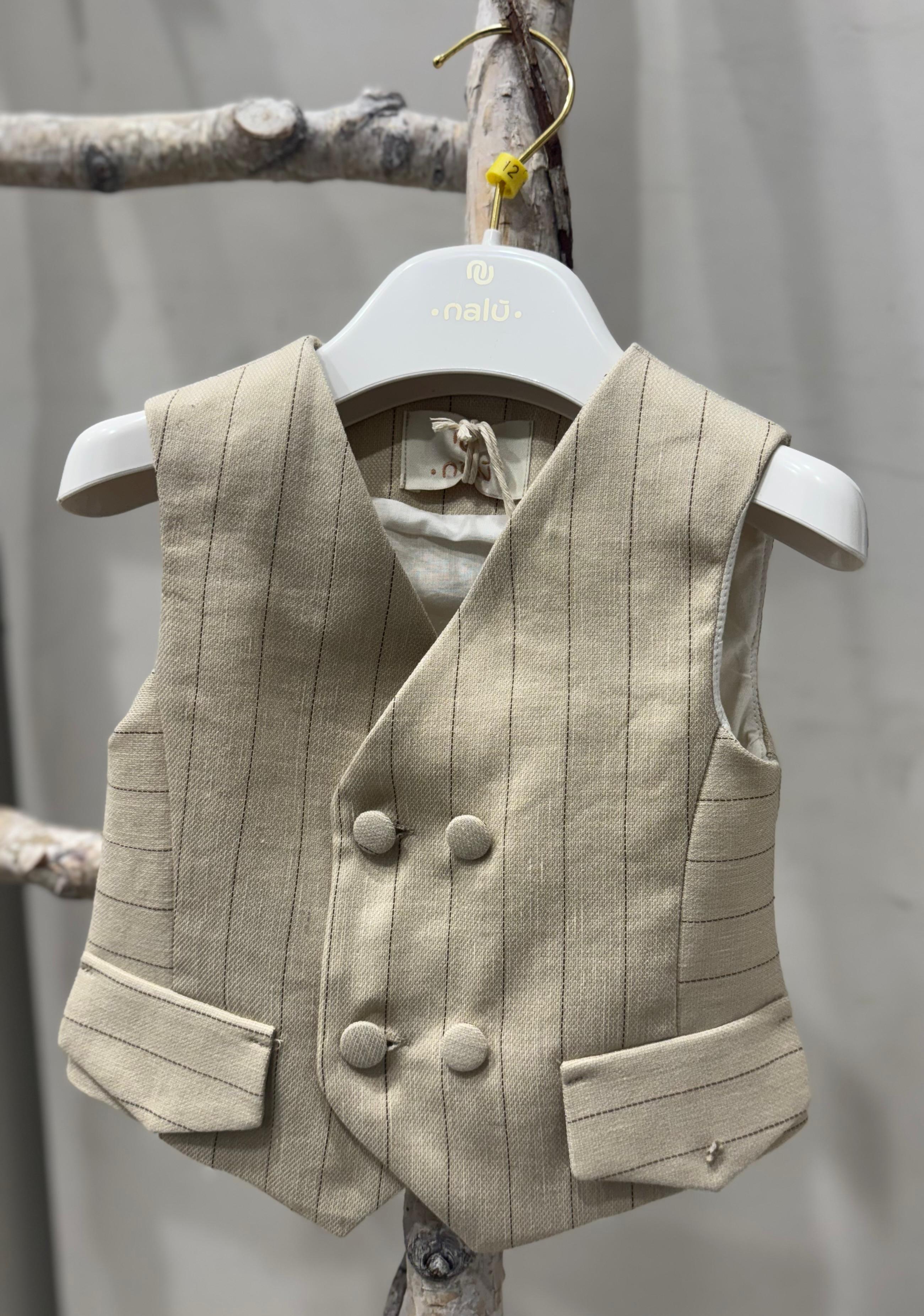 GILET A RIGHE NALU'