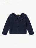 CARDIGAN MANICA LUNGA IN CALDO COTONE NALU'