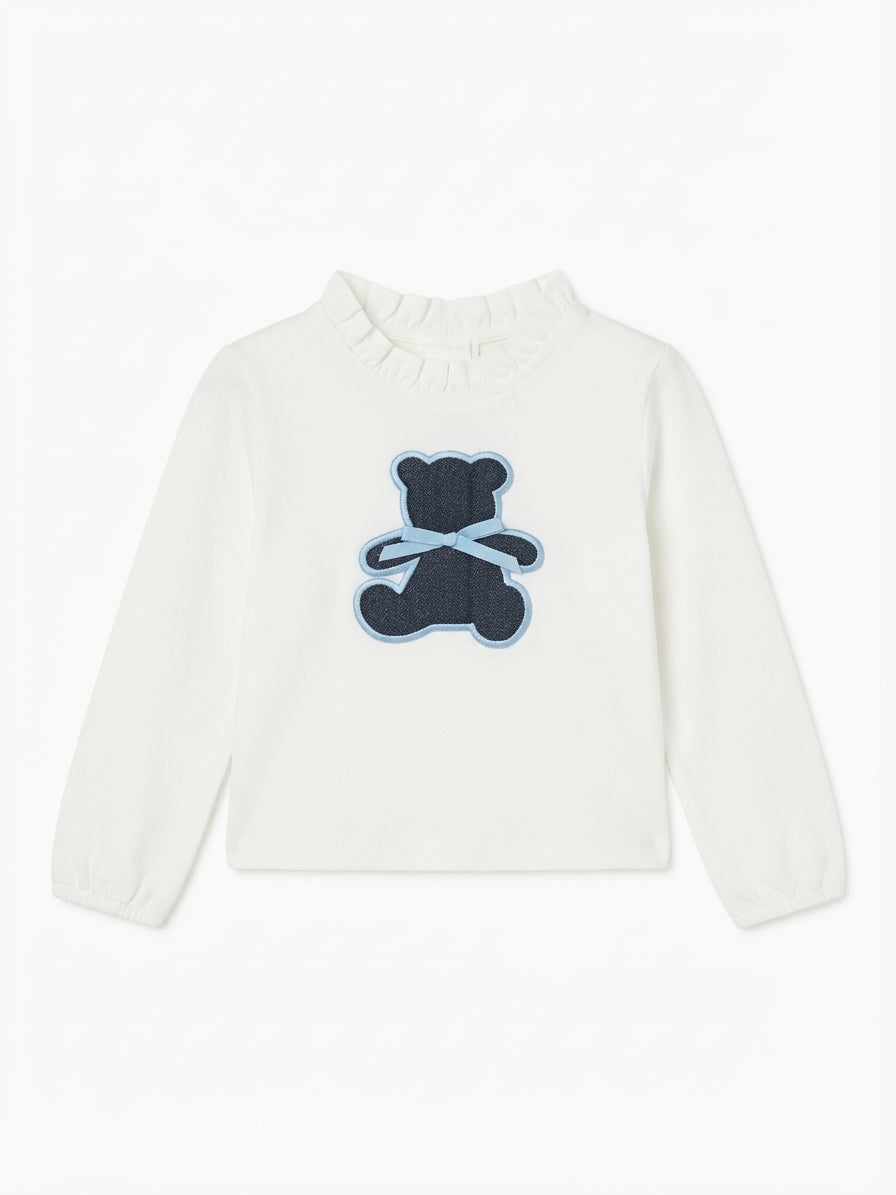 MAGLIA MANICA LUNGA CON ORSETTO NALU'