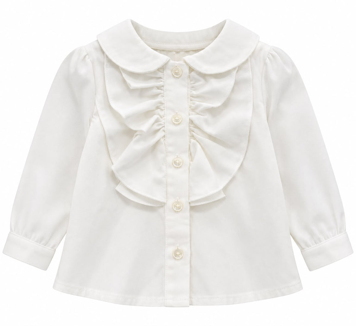 CAMICIA ELEGANTE CON VOLANT NALU'