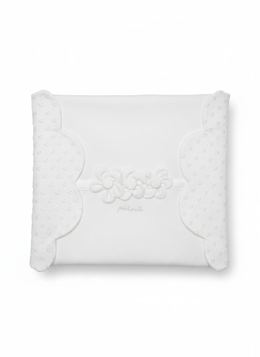 COPERTINA SFODERABILE IN COTONE CON FIORI MINU'