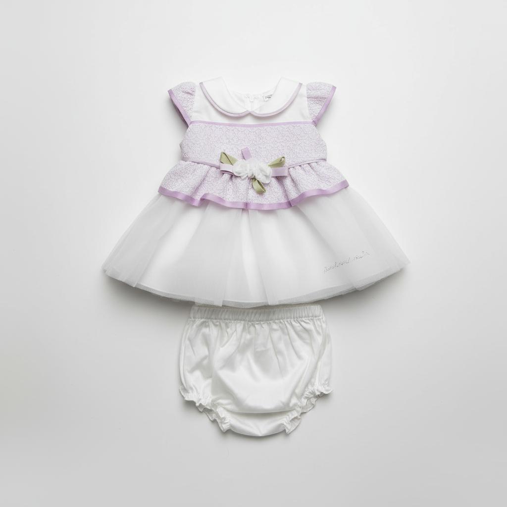 VESTITINO ELEGANTE CON FIORI MINU'