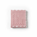 COPERTINA IN FILO CON ROSE PAPPA E LATTE