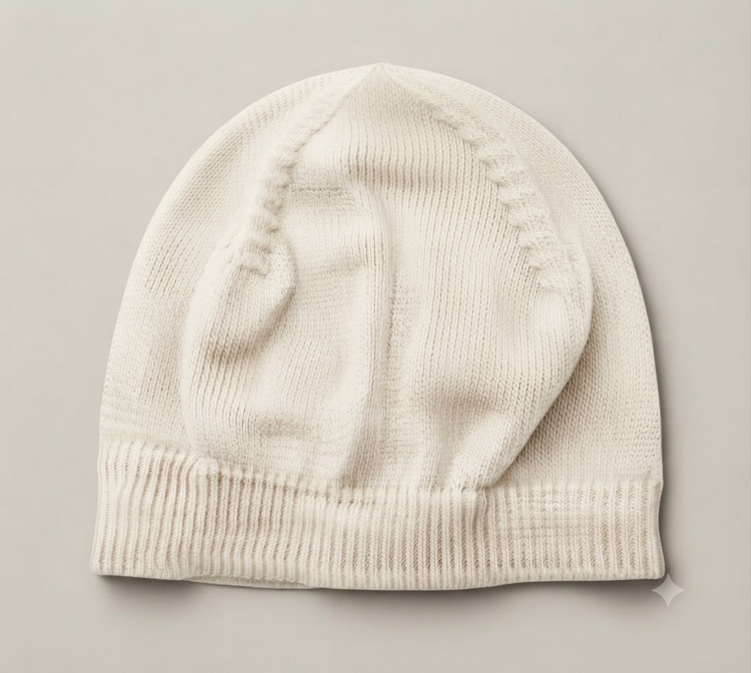 CAPPELLO MISTO LANA PAPPA E LATTE