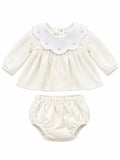 COMPLETO IN CINIGLIA CON CULOTTE PAPPA E LATTE
