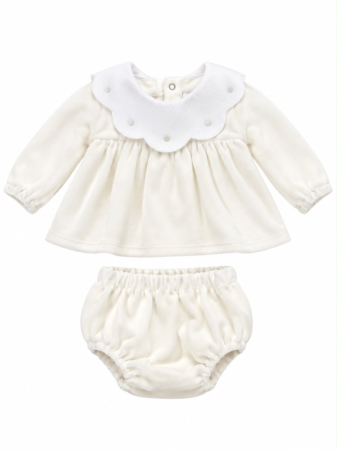 COMPLETO IN CINIGLIA CON CULOTTE PAPPA E LATTE