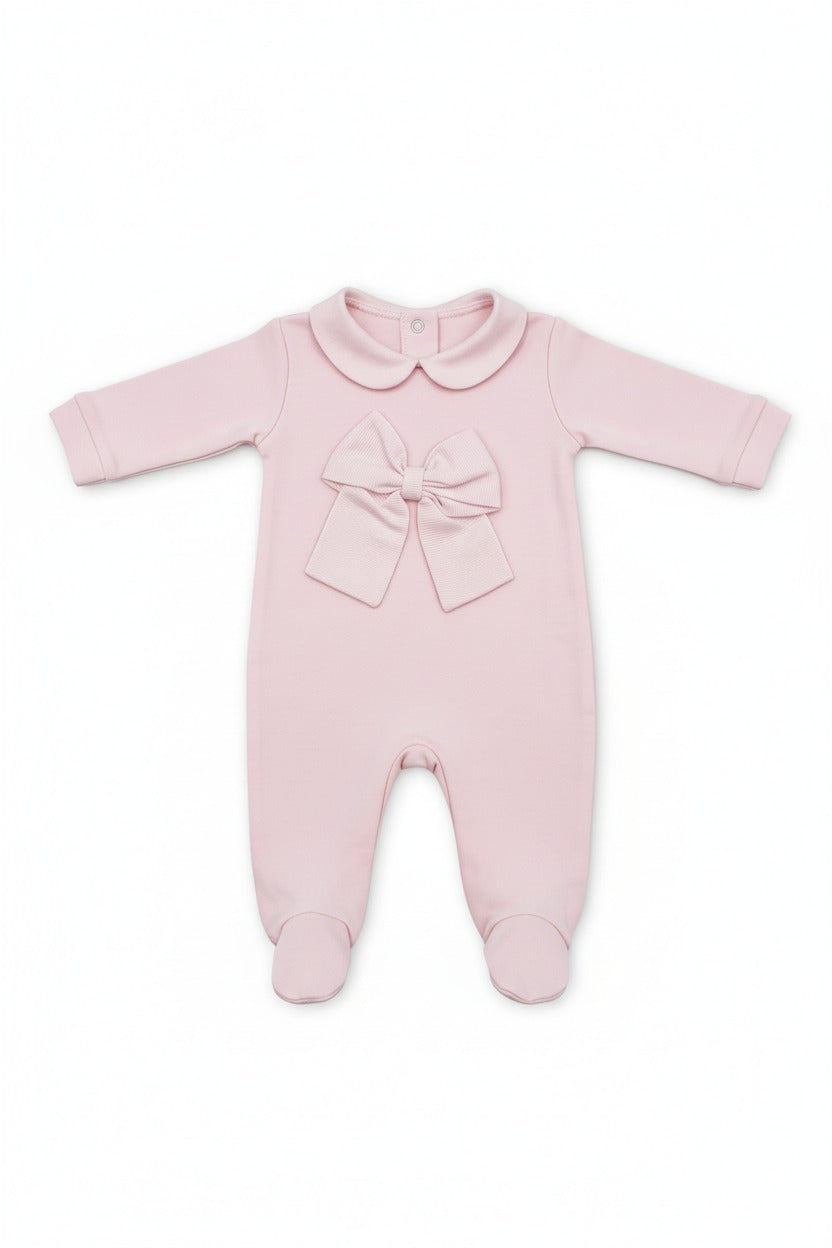 TUTINA INTERLOCK IN CALDO COTONE CON FIOCCO PAPPA E LATTE