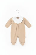 TUTINA IN JERSEY COLLO BAVERO PAPPA E LATTE