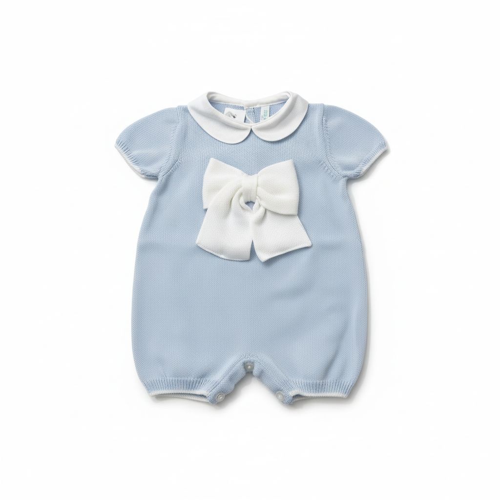 PAGLIACCETTO IN FILO CON FIOCCO BEBE' DI ALMY