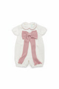 PAGLIACCETTO IN FILO CON FIOCCO BEBE' DI ALMY