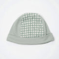 CAPPELLINO IN COTONE A QUADRI NEONATI BABY GI