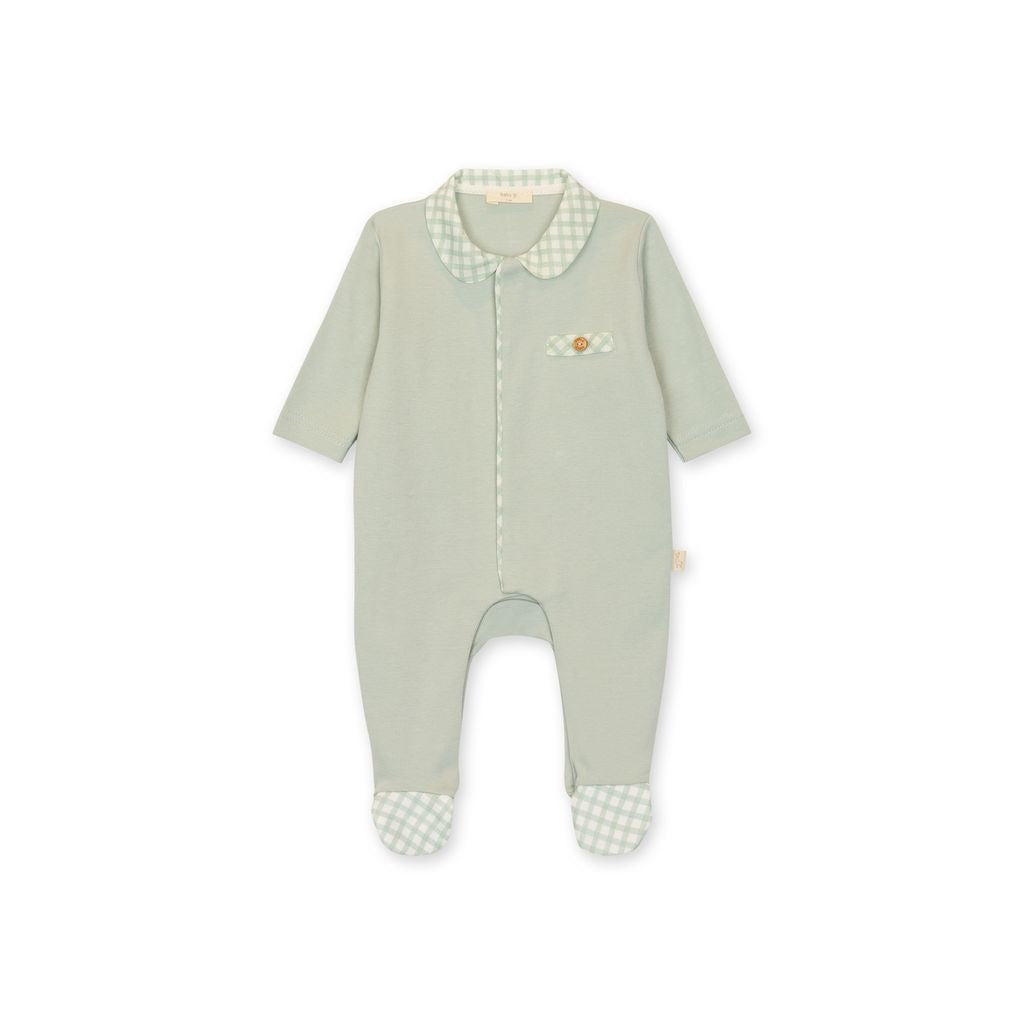 TUTINA IN JERSEY DI COTONE FANTASIA QUADRI BABY GI